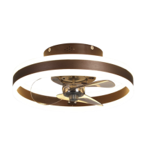 JWJ JLV021 JLV-021 Ventilador de Techo con Luminario LED de 110 V CA 50/60 Hz / 4500