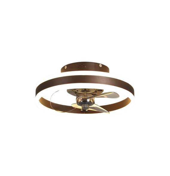 JWJ JLV021 JLV-021 Ventilador de Techo con Luminario LED de 110 V CA 50/60 Hz / 4500