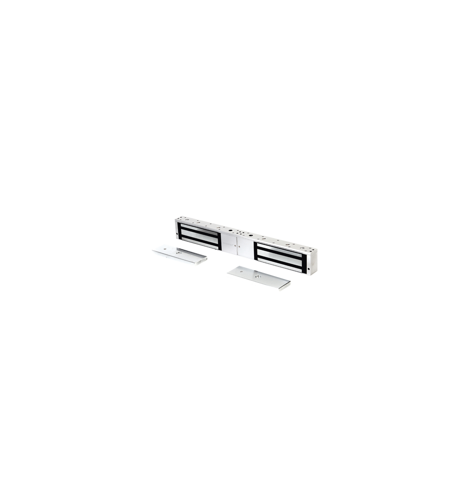 AccessPRO MAG1200D MAG1200D Chapa magnética de 1200 Lbs /Para Puertas Dobles/ Interio