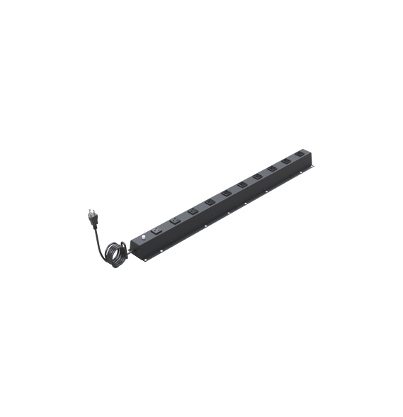 LINKEDPRO BY EPCOM TCMSR19KIT TCM-SR19KIT PDU Vertical de 10 Contactos (NEMA 5-15R).