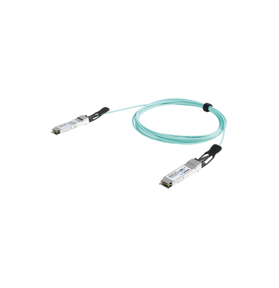 LINKEDPRO LPAOC40G3M LP-AOC-40G-3M Cable AOC QSFP+ de 40 Gbps a 40 Gbps / Cable de fi