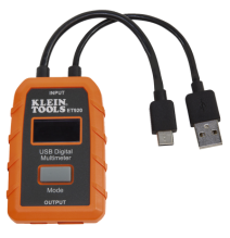 KLEIN TOOLS ET920 ET-920 Multímetro digital USB para USB-A y USB-C.