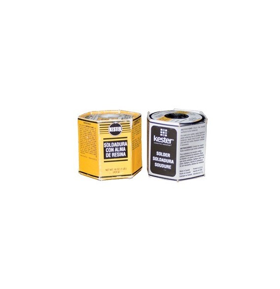 KESTER 488SO140 488-SO-140 Rollo de Soldadura KESTER de 0.015 (60% Sn y 40% Pb) con