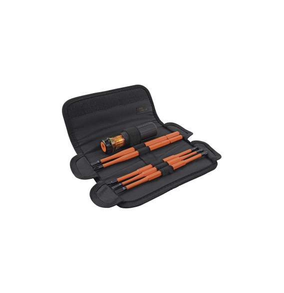 KLEIN TOOLS 32288 32288 Juego de Desarmadores Intercambiables con Aislamiento 8 en 1.