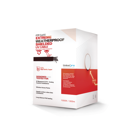 LINKEDPRO BY EPCOM PROCAT5EXT500 PRO-CAT-5-EXT/500 Bobina de cable de 152 m Cat5e FTP