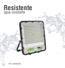 JWJ JLRET300B JLRET-300B Reflector Tipo Lupa 300 W / 376 x 35 x 328 mm / Flujo lumino