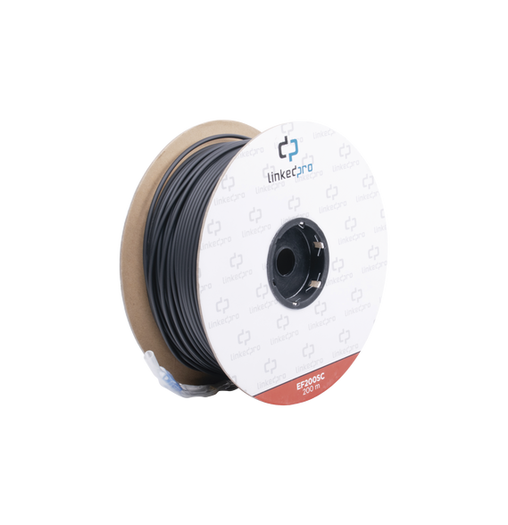 LINKEDPRO BY EPCOM EF200SC EF-200-SC Carrete de Fibra Óptica Monomodo con Conectores