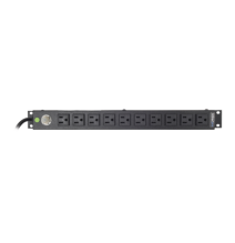 LINKEDPRO BY EPCOM HTCM1U10C HTCM-1U-10C Tomacorriente Horizontal (PDU) de 10 Contact