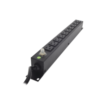 LINKEDPRO BY EPCOM HTCM1U10C HTCM-1U-10C Tomacorriente Horizontal (PDU) de 10 Contact