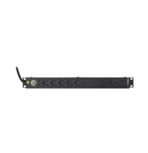 LINKEDPRO BY EPCOM HTCM1U HTCM-1U Tomacorriente Horizontal (PDU) de 8 Contactos (NEMA