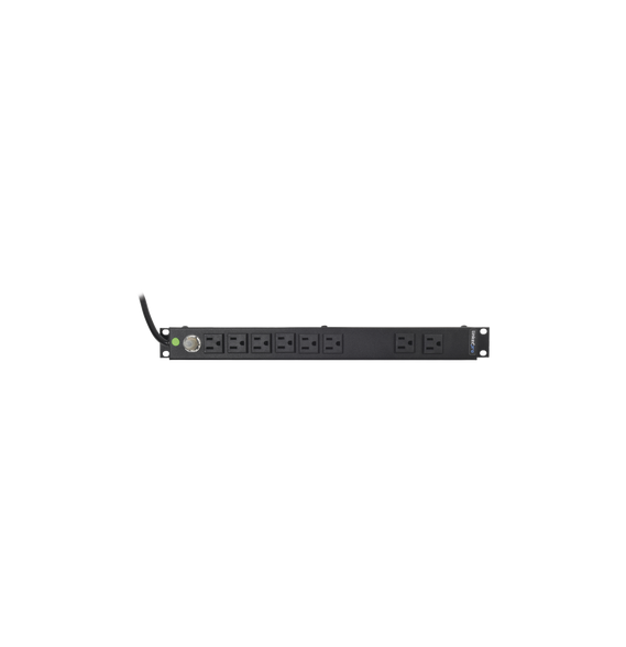 LINKEDPRO BY EPCOM HTCM1U HTCM-1U Tomacorriente Horizontal (PDU) de 8 Contactos (NEMA