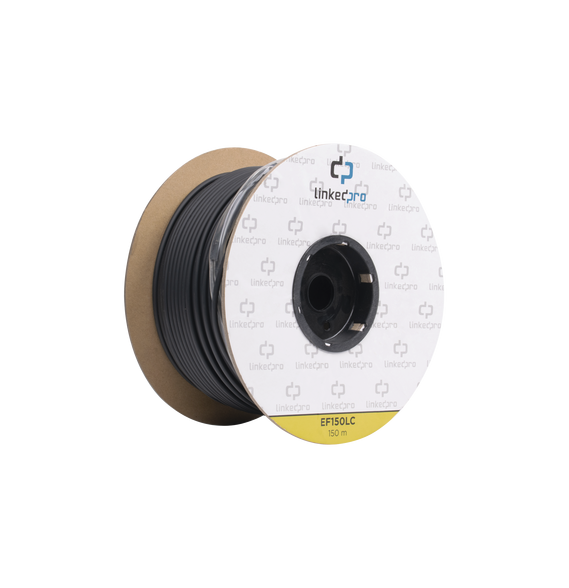LINKEDPRO BY EPCOM EF150LC EF-150-LC Carrete de Fibra Óptica Monomodo con conectores