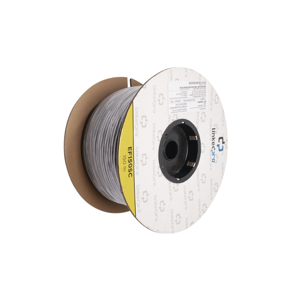 LINKEDPRO BY EPCOM EF150SC EF-150-SC Carrete de Fibra Óptica Monomodo con conectores