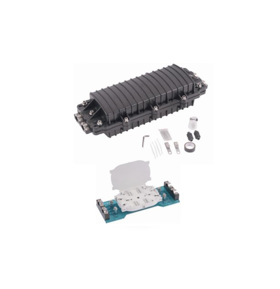LINKEDPRO BY EPCOM LPSCH962 LP-SCH96-2 Caja de Distribución de Fibra Óptica Horizonta