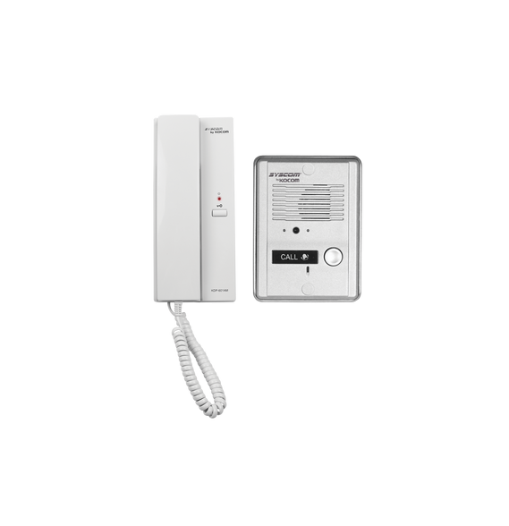 KOCOM KDP601A1MMS2D KDP-601A1M/MS2D Kit de audio portero con un auricular (expandible