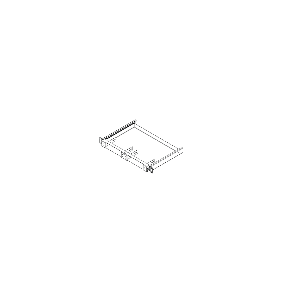 LINKEDPRO BY EPCOM SCHICOM2 SCH-ICOM2 Frente Deslizable para Rack de 19 30 cm de Pro