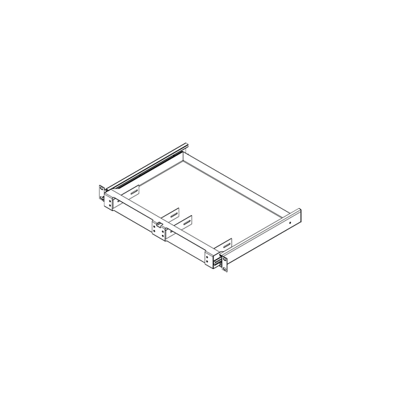 LINKEDPRO BY EPCOM SCHICOM2 SCH-ICOM2 Frente Deslizable para Rack de 19 30 cm de Pro