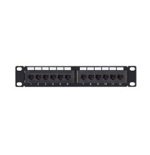 LINKEDPRO BY EPCOM LPPP501 LP-PP-501 Panel de parcheo de impacto (110) UTP de 12 puer