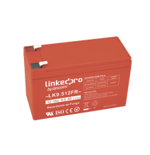 LINKEDPRO BY EPCOM LK9512FR LK9.512FR Batería 12 Vcc / 9.5 Ah / UL / Tecnología AGM-V