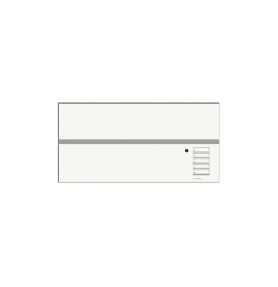 LUTRON ELECTRONICS QSGRJ6PWH QSGRJ6PWH Grafik Eye Qs Unidad de control para 6 zonas.