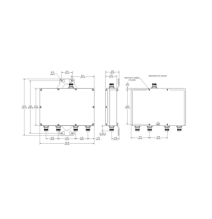 MICROLAB BK962E BK-962E CUADRIPLEXOR 700/850/PCS/AWS 250W -161dBc 4.3-10 IP67 .