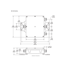 MICROLAB BK421E BK-421E TRIPLEXOR 700+850/PCS+AWS/WCS+BRS 250W -161dBc 4.3-10 IP67 .