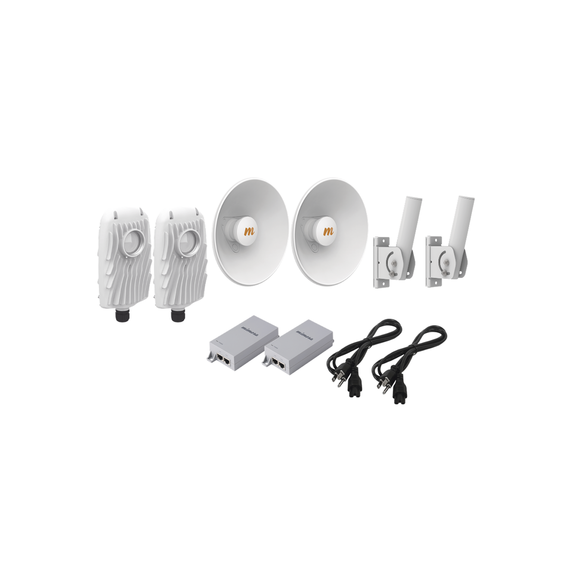 MIMOSA NETWORKS B5XPTPKIT4 B5XPTPKIT4 Kit de 2 radios B5X con kit de antenas de (25 d