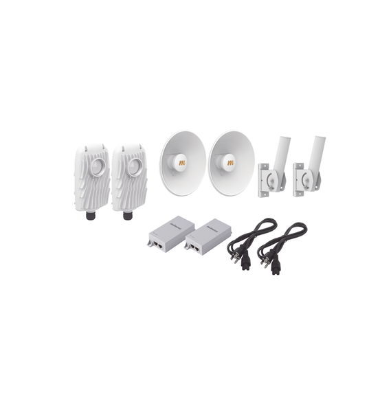 MIMOSA NETWORKS B5XPTPKIT3 B5X-PTP-KIT3 Kit de 2 radios B5X con kit de antenas (20dBi
