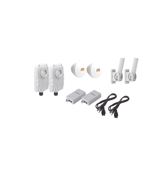 MIMOSA NETWORKS B5XPTPKIT2 B5X-PTP-KIT2 Kit de 2 radios B5X con 2 antenas de (16 dBi)