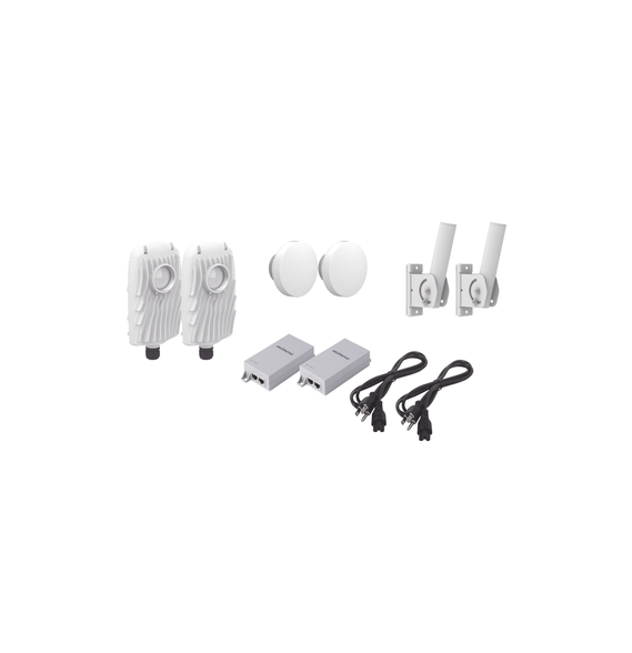 MIMOSA NETWORKS B5XPTPKIT1 B5X-PTP-KIT1 Kit de 2 radios B5X con 2 antenas de (12 dBi)