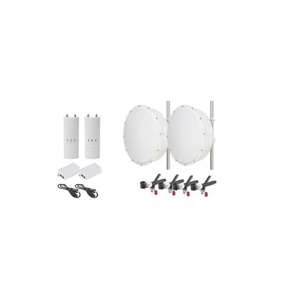 MIMOSA NETWORKS C5CTXP30KIT C5CTXP30KIT Kit de 2 radios C5C 2 antenas de 30 dBi con r