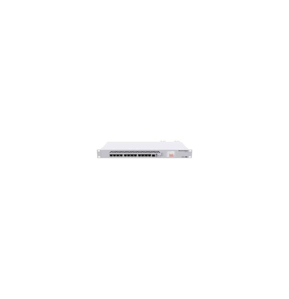 MIKROTIK CCR101612G CCR1016-12G Cloud Core Router CPU 16 Núcleos Throughput 17.8Mpps/