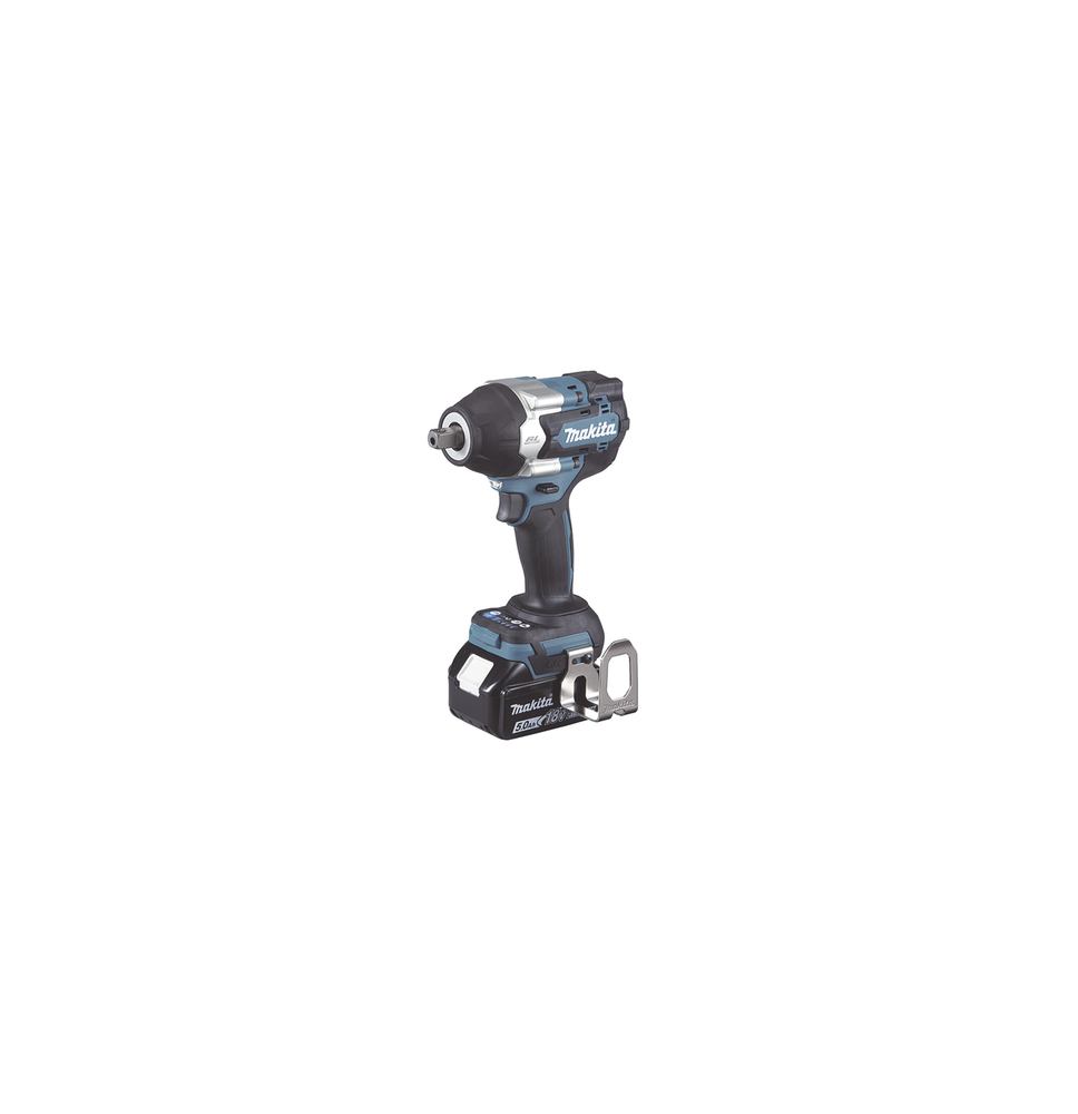 MAKITA DTW701RTJ DTW701RTJ LLAVE IMPACTO 1/2IN TORQUE 700 NM INC/ 2 BAT 5.0 A.H Y CAR