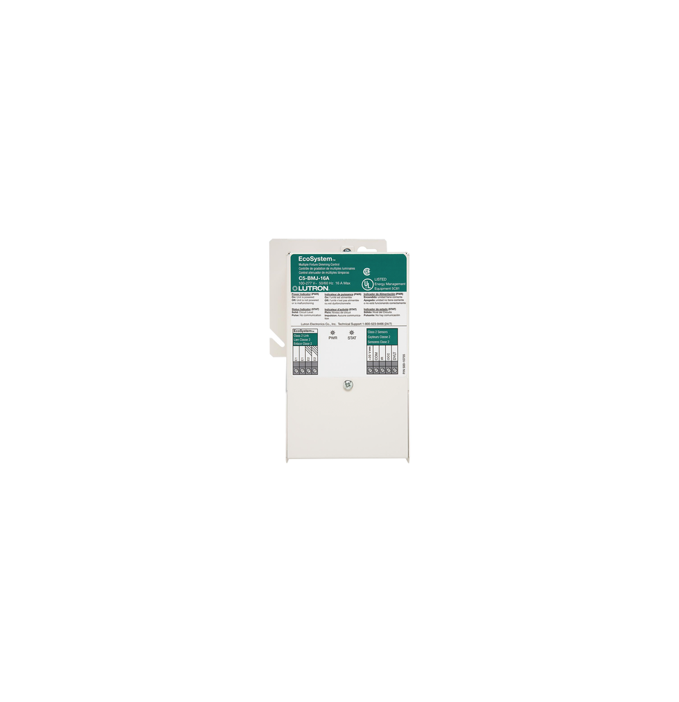 LUTRON ELECTRONICS C5BMJ16A C5BMJ16A Modulo de atenuacion 16A ECOSYSTEM