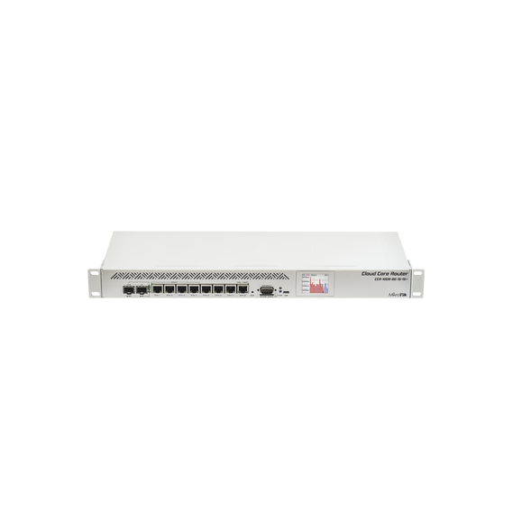 MIKROTIK CCR10098G1S1S CCR1009-8G-1S-1S+ Cloud Core Router CPU 9 Núcleos 8 Puertos Gi