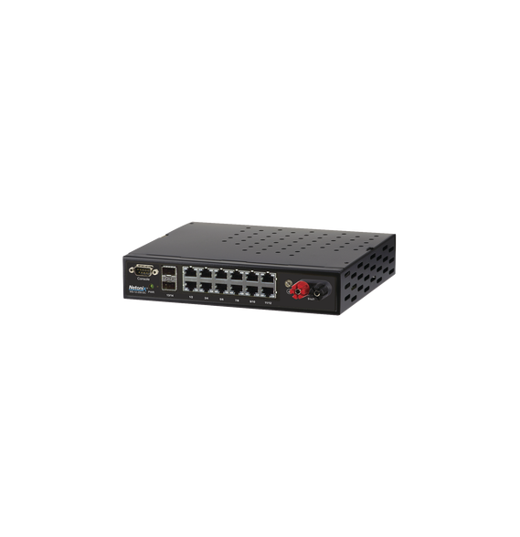 NETONIX WS12250DC WS12250DC Switch WISP PoE Administrable de 14 puertos (12 PoE Gigab
