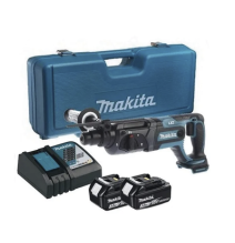 MAKITA DHR241RFE DHR241RFE Rotamartilló 18V SDS 0-1.200 Rpm 3 Modos de Trabajo Incluy