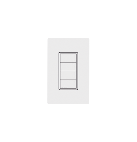LUTRON RADIORA 3 RRSTHN4BSW RRSTHN4BSW (RadioRa3) Botonera Sunnata Blanco 3 escenas y