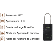 MEITRACK K211GSL K211GSL Candado Inteligente Con Rastreador GPS 3G