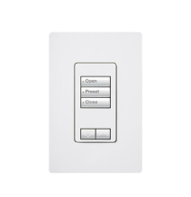 LUTRON ELECTRONICS RRDW3BRLWH RRDW3BRLWH Teclado seetouch 3 botones 2 botones subir/b