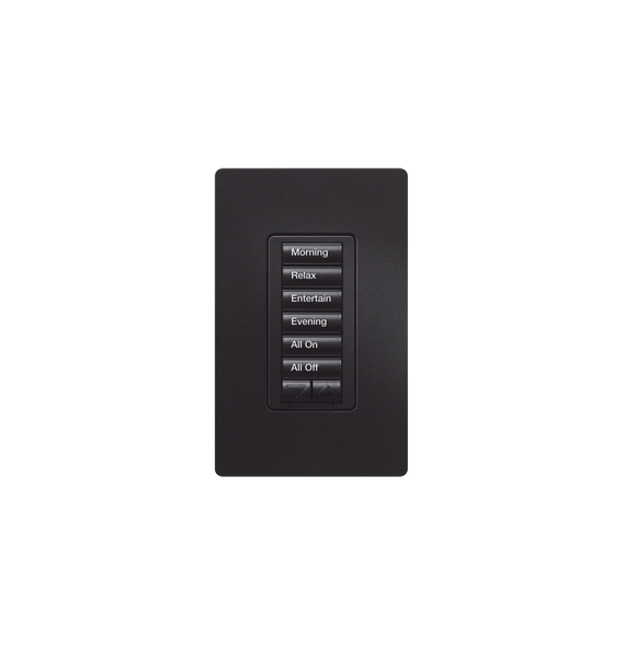 LUTRON ELECTRONICS RRDW6BRLBL RRDW6BRLBL Teclado seetouch 6 botones 2 botones subir/b