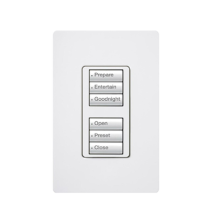 LUTRON ELECTRONICS RRDW3BDWH RRDW3BDWH Botonera con 6 botones 3 para switch on/off y