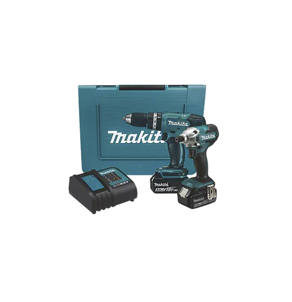 MAKITA DLX2336SYX DLX2336SYX KIT(DHP453 ROTOM.+ DTD156 ATORN.IMP.) LI-ION 2 BAT 1.5 A