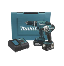 MAKITA DLX2336SYX DLX2336SYX KIT(DHP453 ROTOM.+ DTD156 ATORN.IMP.) LI-ION 2 BAT 1.5 A