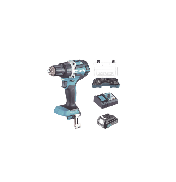 MAKITA DHP485SYX6 DHP485SYX6 Rotomartillo/Taladro Inalámbrico (1/2) de 1 900 RPM 18Vc