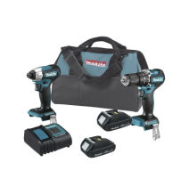 MAKITA DLX2414YX7 DLX-2414-YX7 Kit de Rotomartillo Atornillador DHP487Z + Atornillado