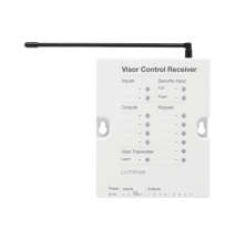 LUTRON ELECTRONICS RRDVCRXWH RRDVCRXWH (RadoiRA2) Receptor de control para puertas de