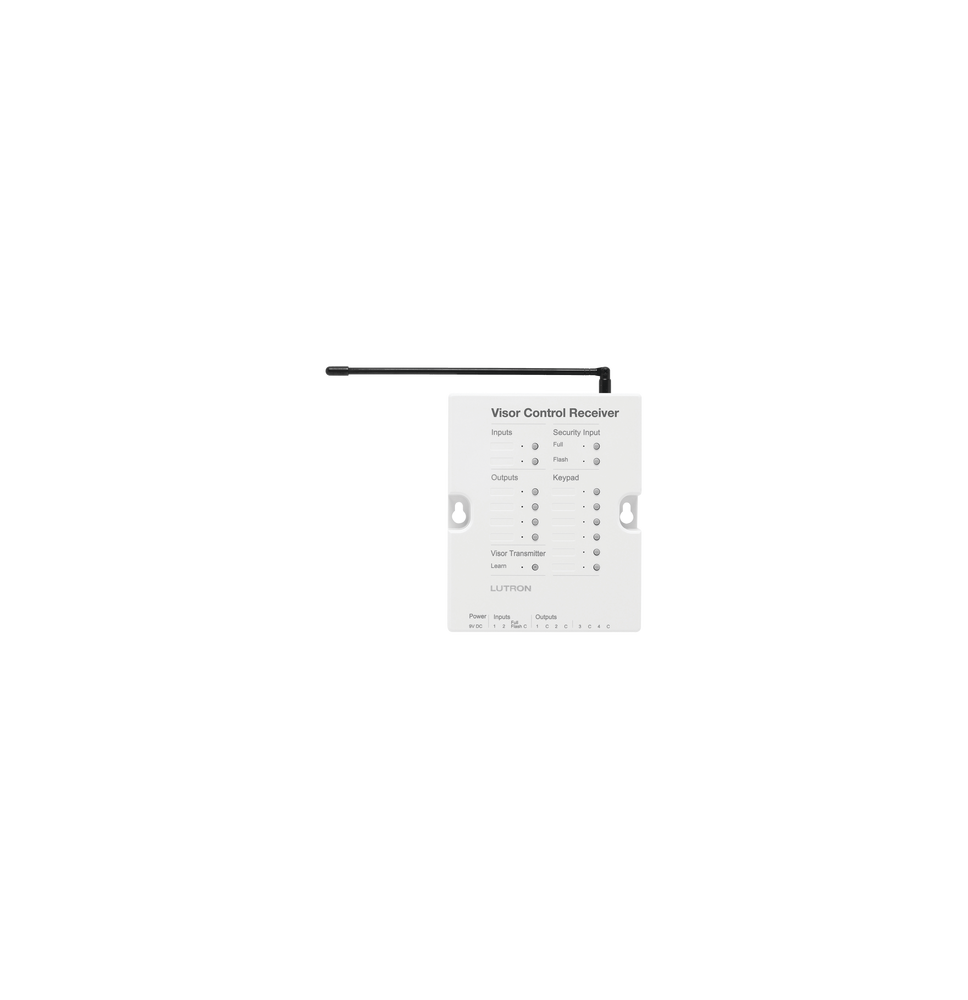 LUTRON ELECTRONICS RRDVCRXWH RRDVCRXWH (RadoiRA2) Receptor de control para puertas de