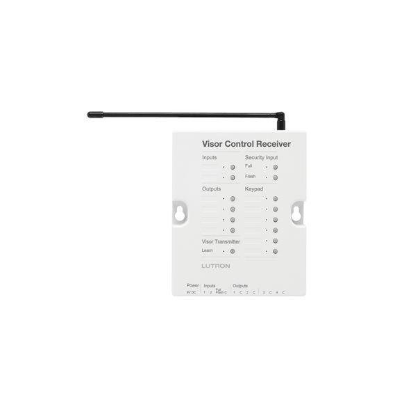 LUTRON ELECTRONICS RRDVCRXWH RRDVCRXWH (RadoiRA2) Receptor de control para puertas de