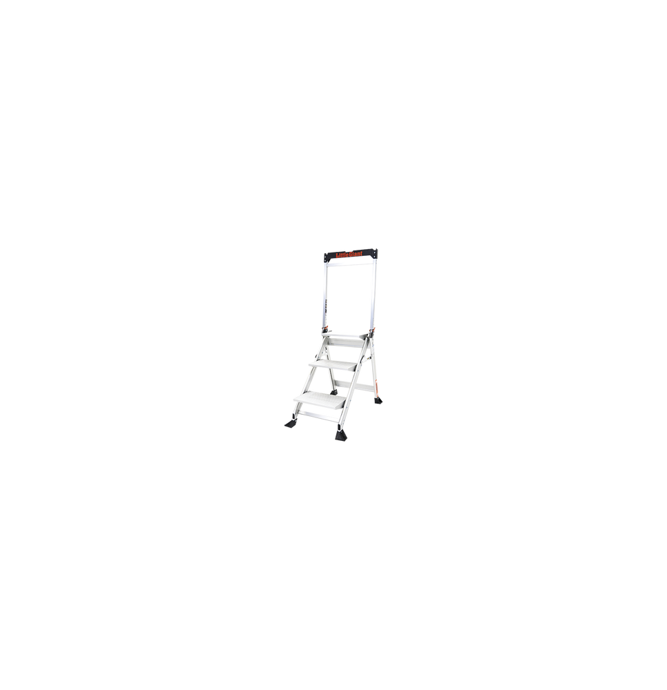 Little Giant Ladder Systems JUMBOSTEP3WHR JUMBO-STEP-3WHR Escalera de Tijera con Punt Little Giant Ladder Systems JUMBOSTEP3WHR JUMBO-STEP-3WHR Escalera de Tijera con Punt